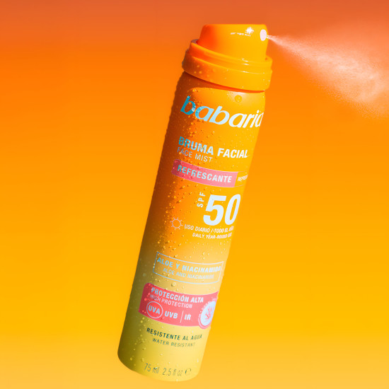 Babaria Face Cream & Face Mist Sun Protection Set